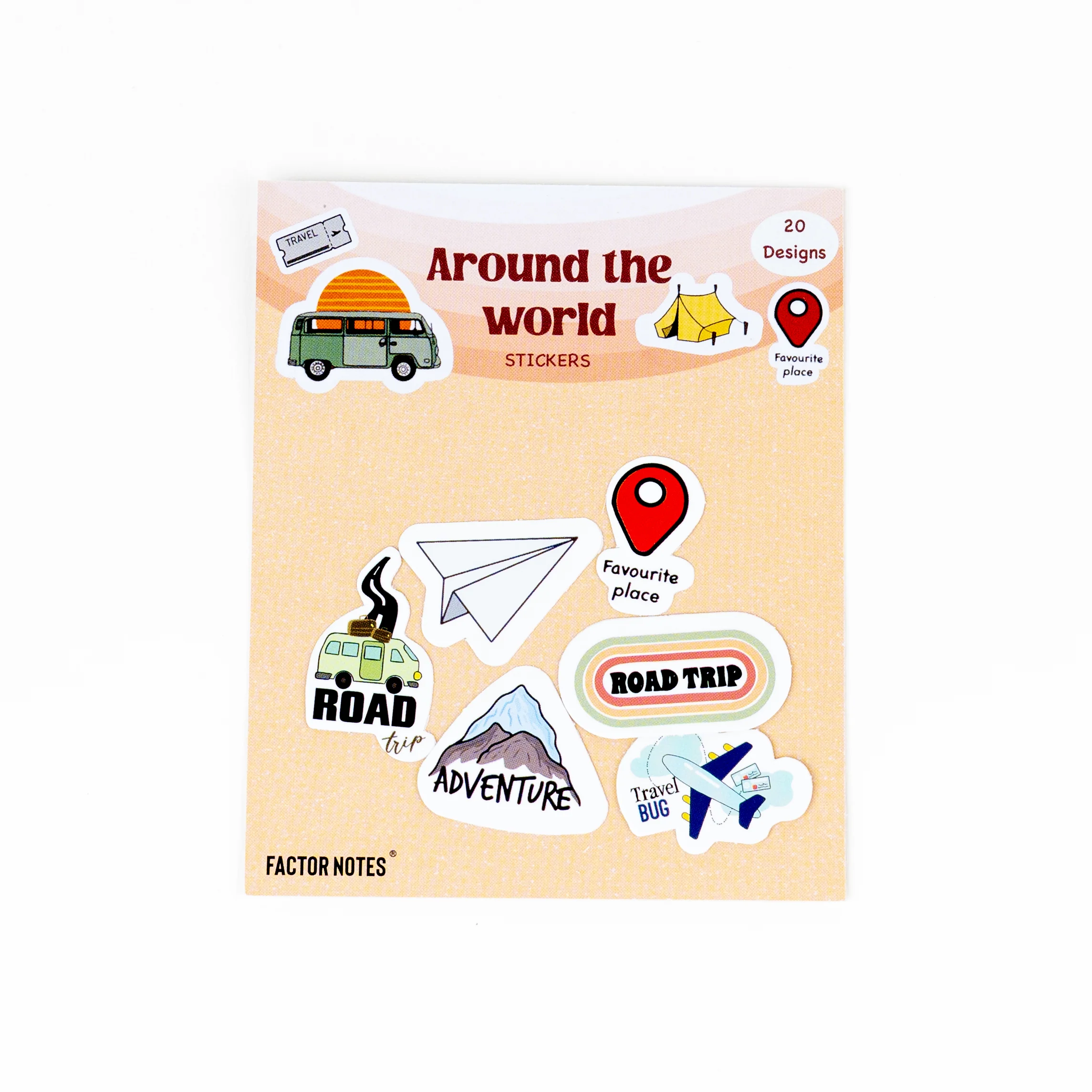 Around The World - Sticker Pack