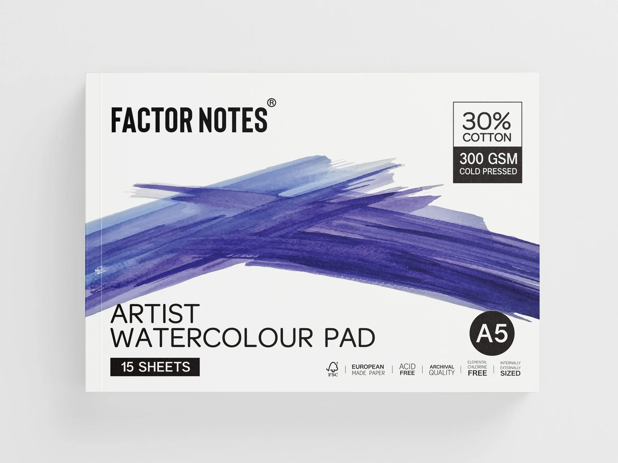Artist Watercolour Pad- 300 GSM - Image 5
