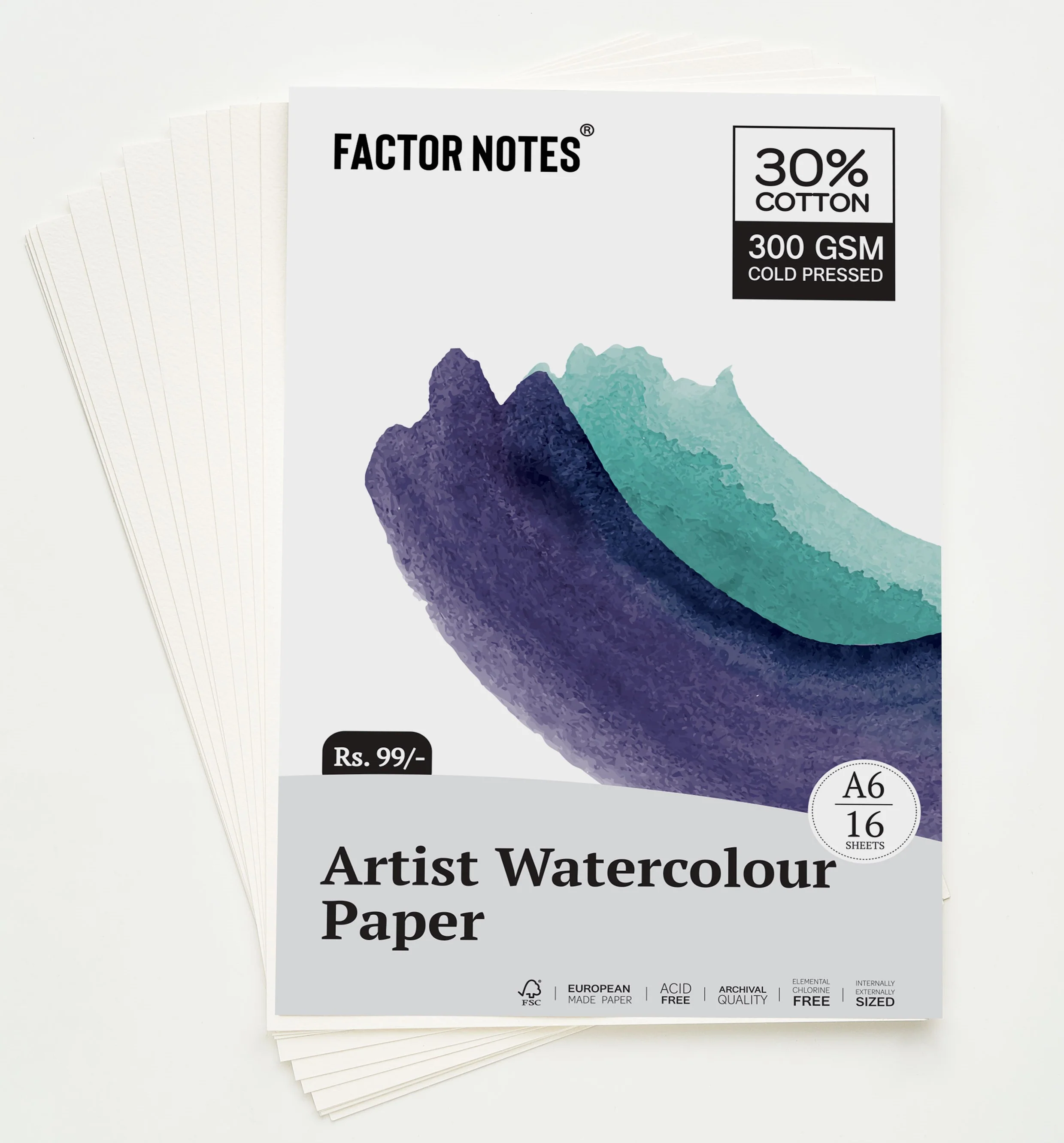 Artists Watercolour Sheets - Image 3