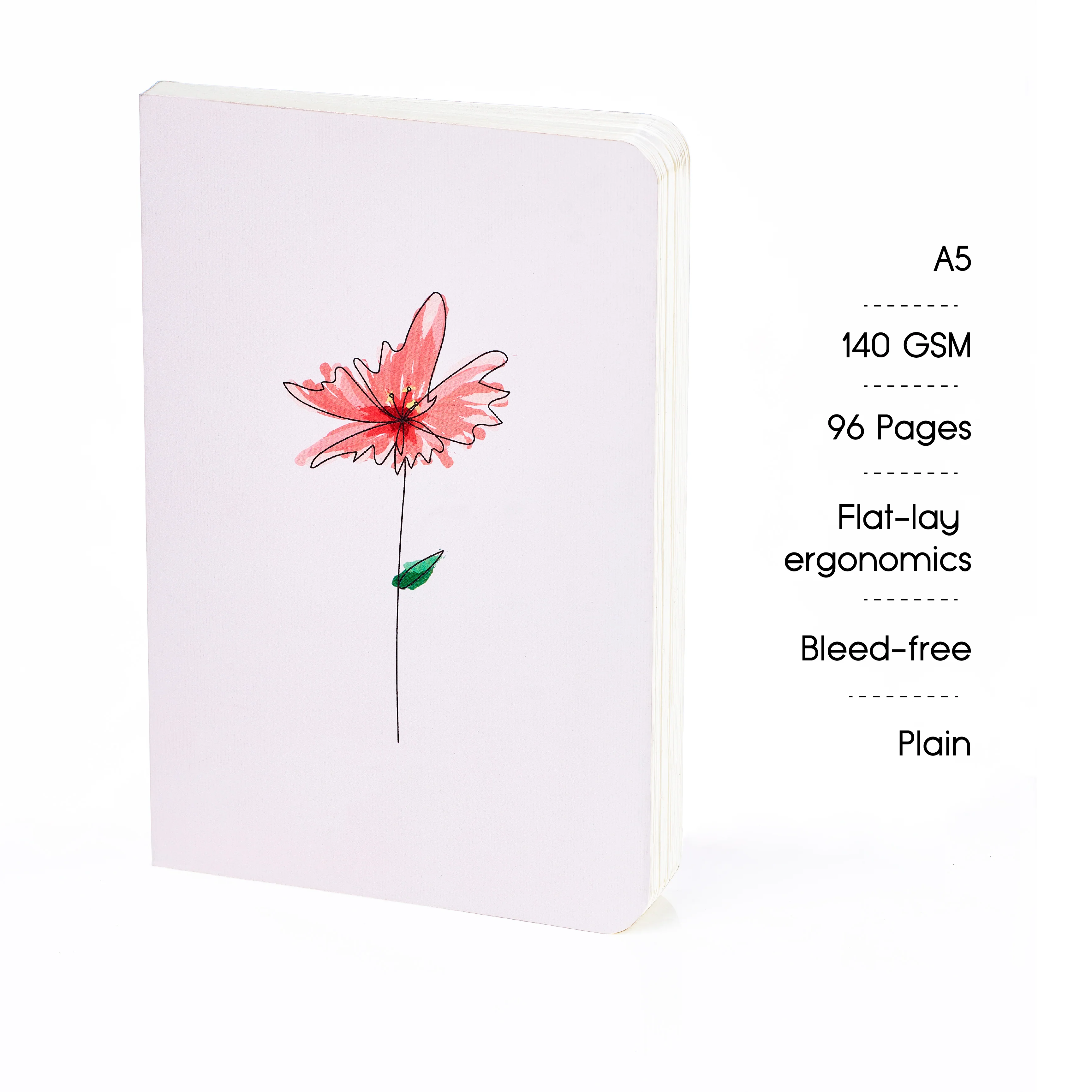 SKETCHBOOK: BLOOM (140 GSM/A5/ART JOURNAL/PLAIN) - Image 3