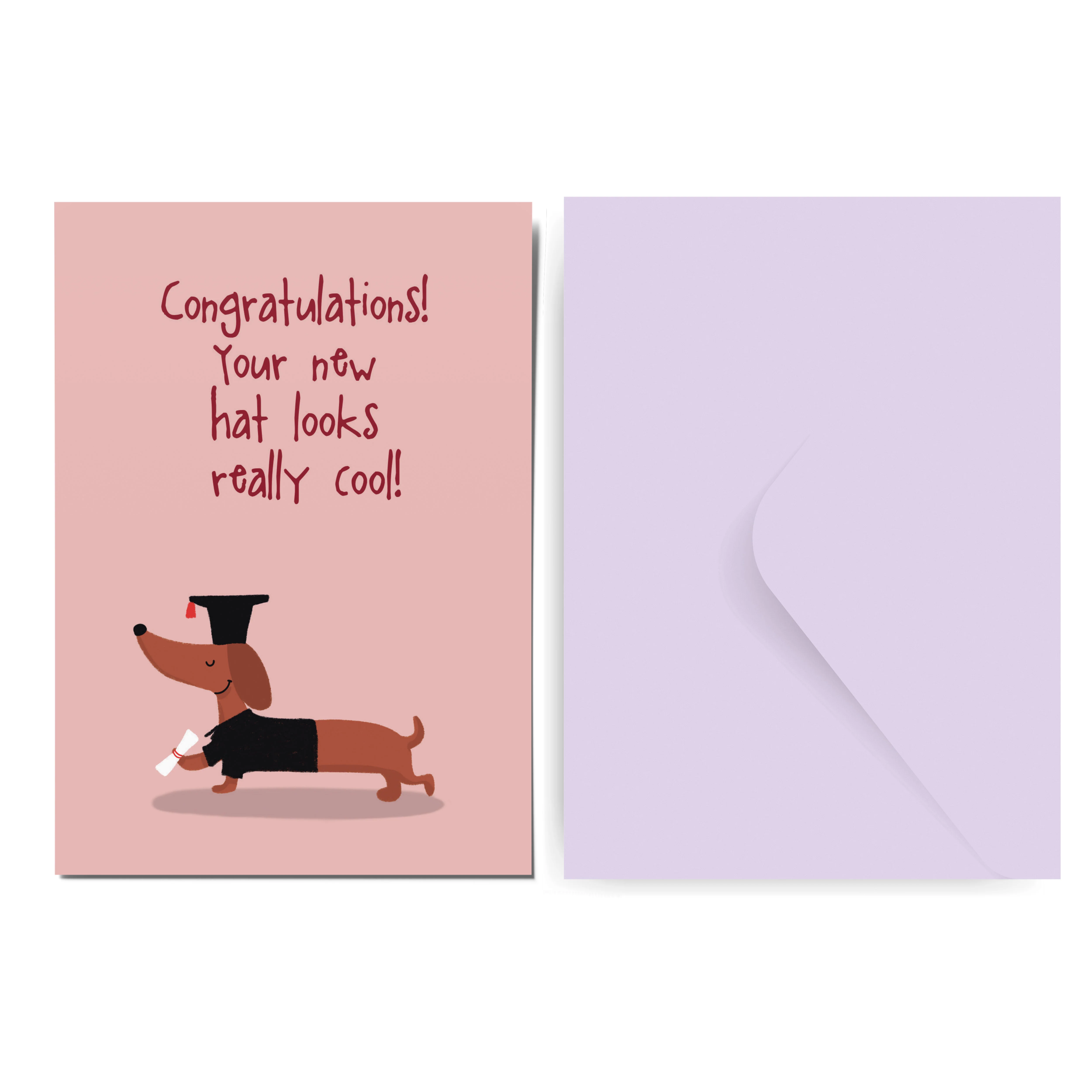 Congratulations- dachshund:Greeting Card - Image 2