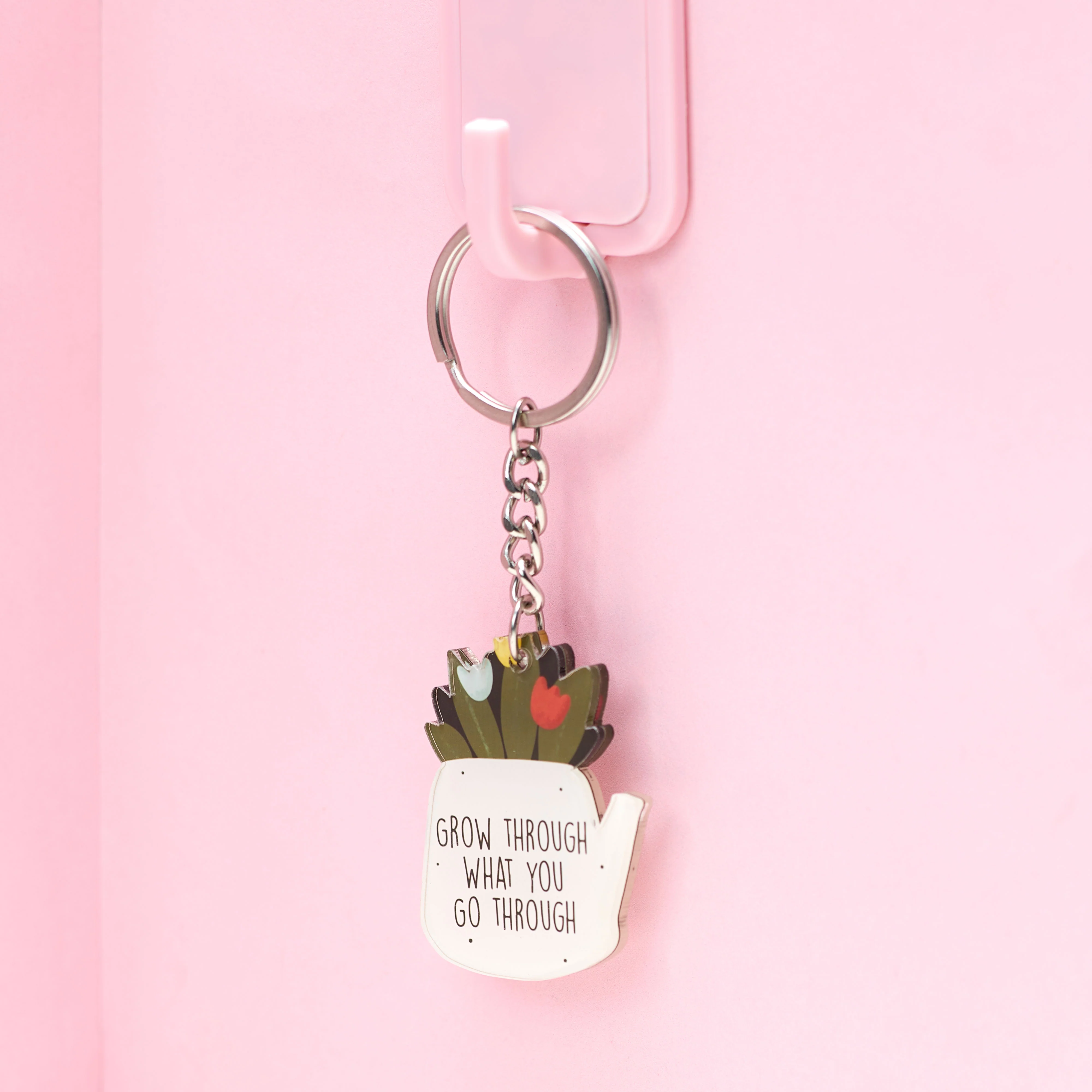 Flower pot - Keychain