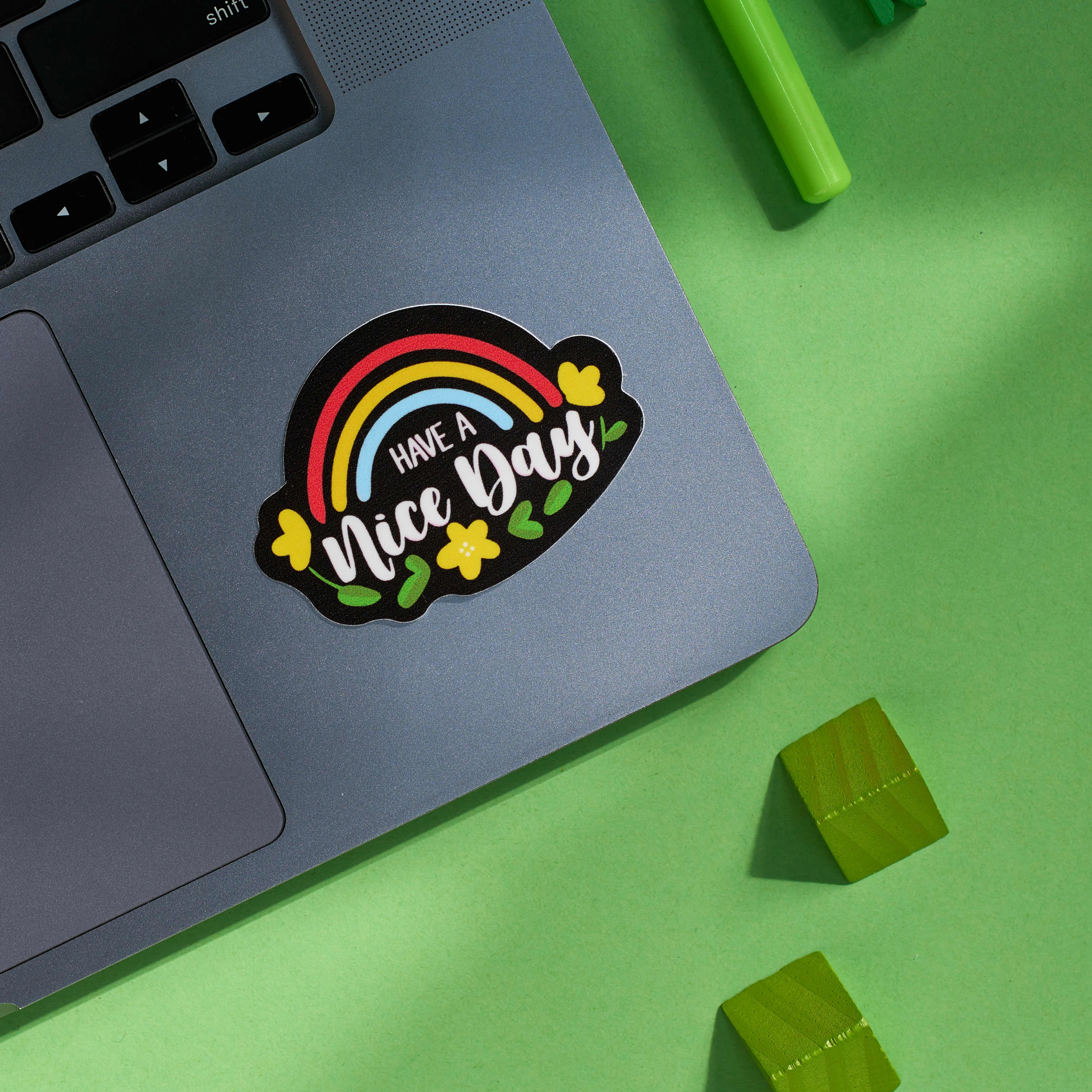 Nice Day - Laptop Sticker