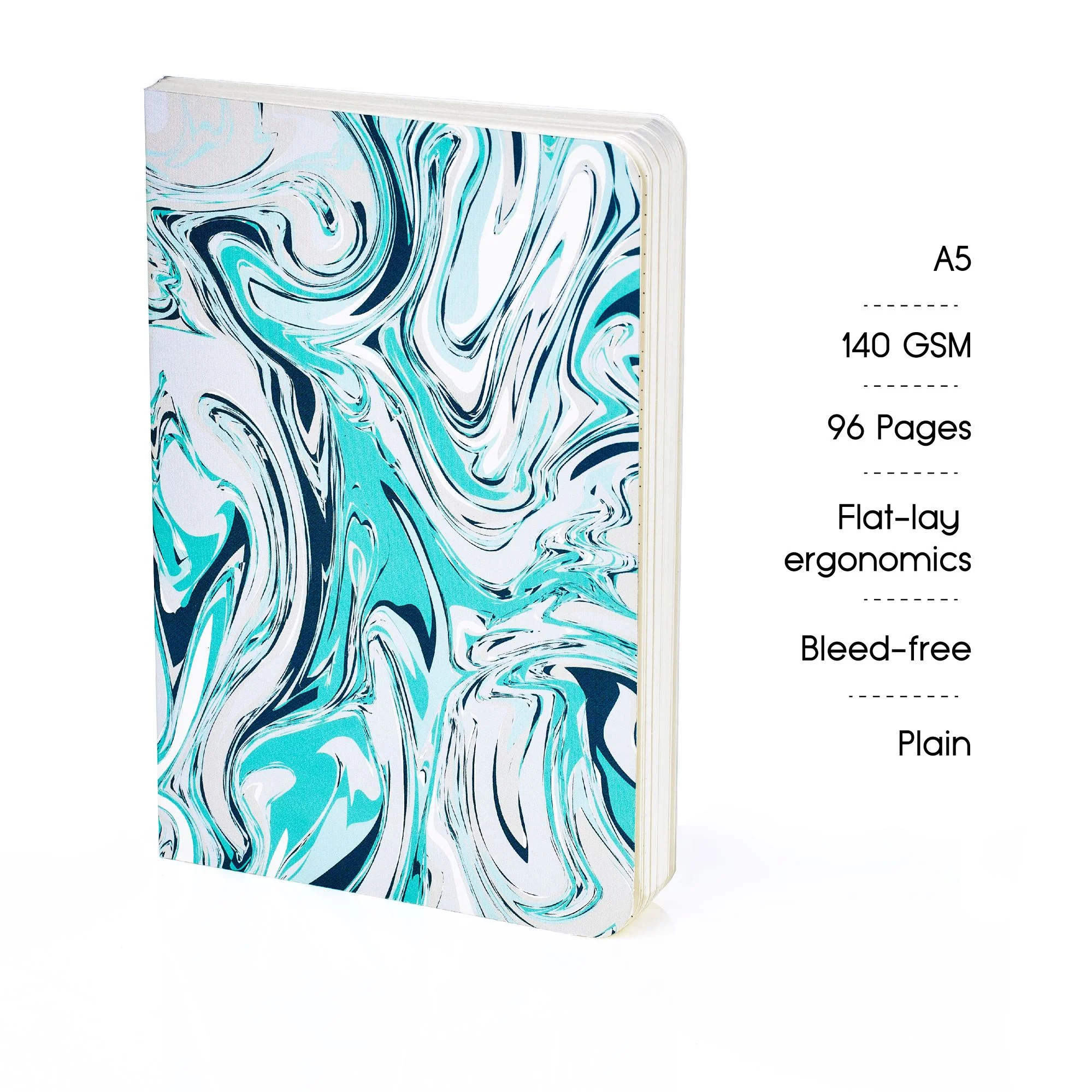 SKETCHBOOK: OCEAN LULLABIES (140 GSM/A5/ART JOURNAL/PLAIN) - Image 3