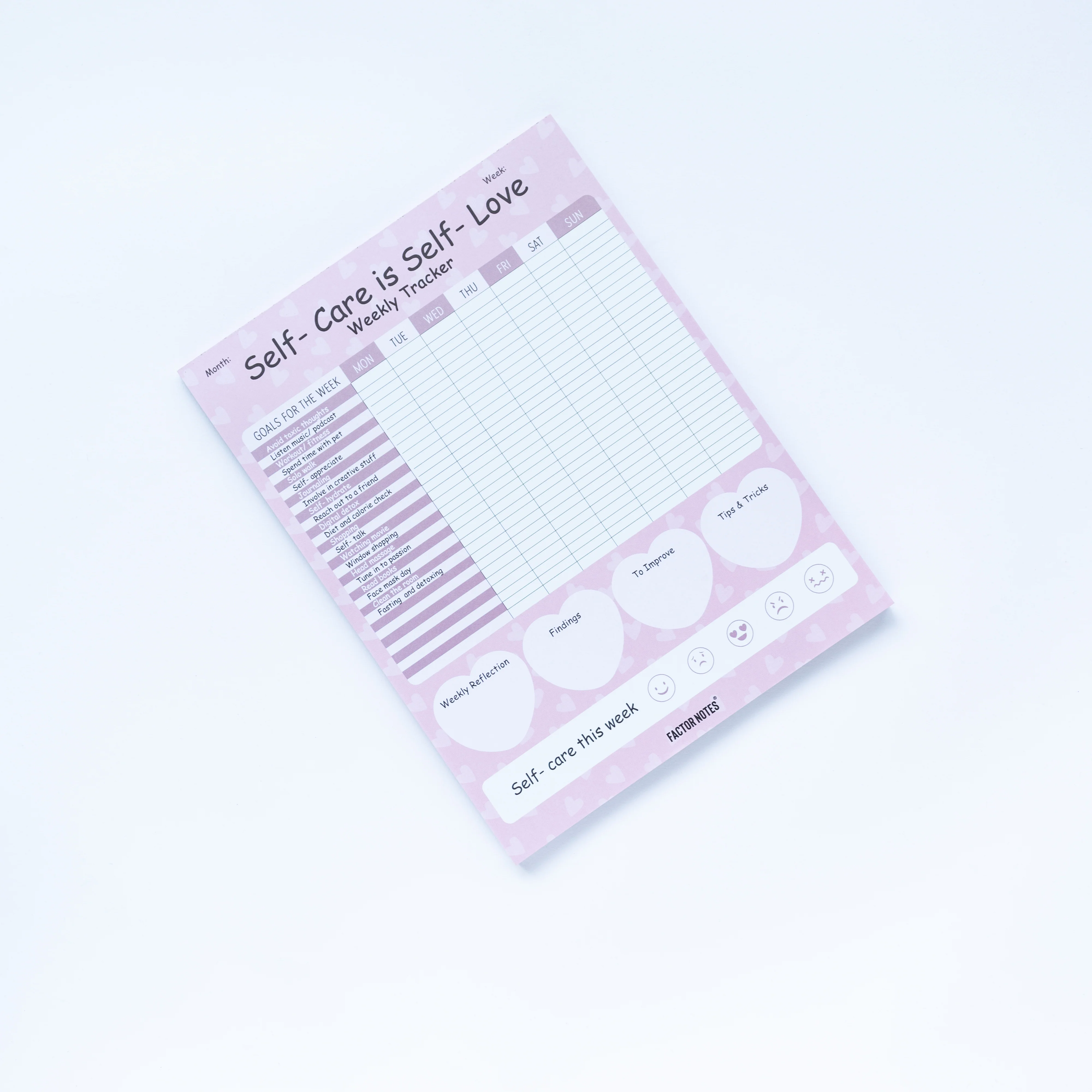 SELF CARE - Weekly Tracker - Image 3