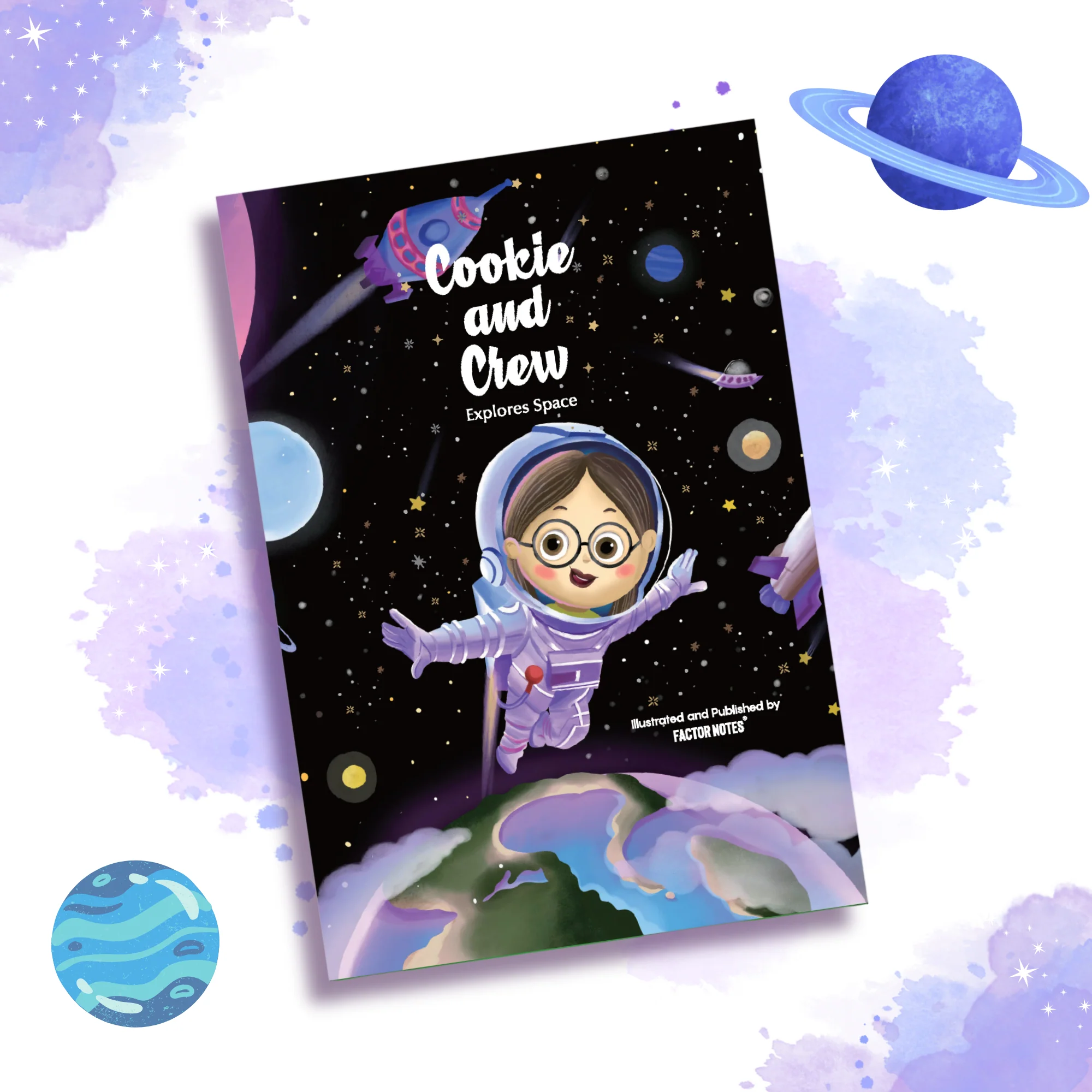 Story Book - Cookie & Crew: Explores Space