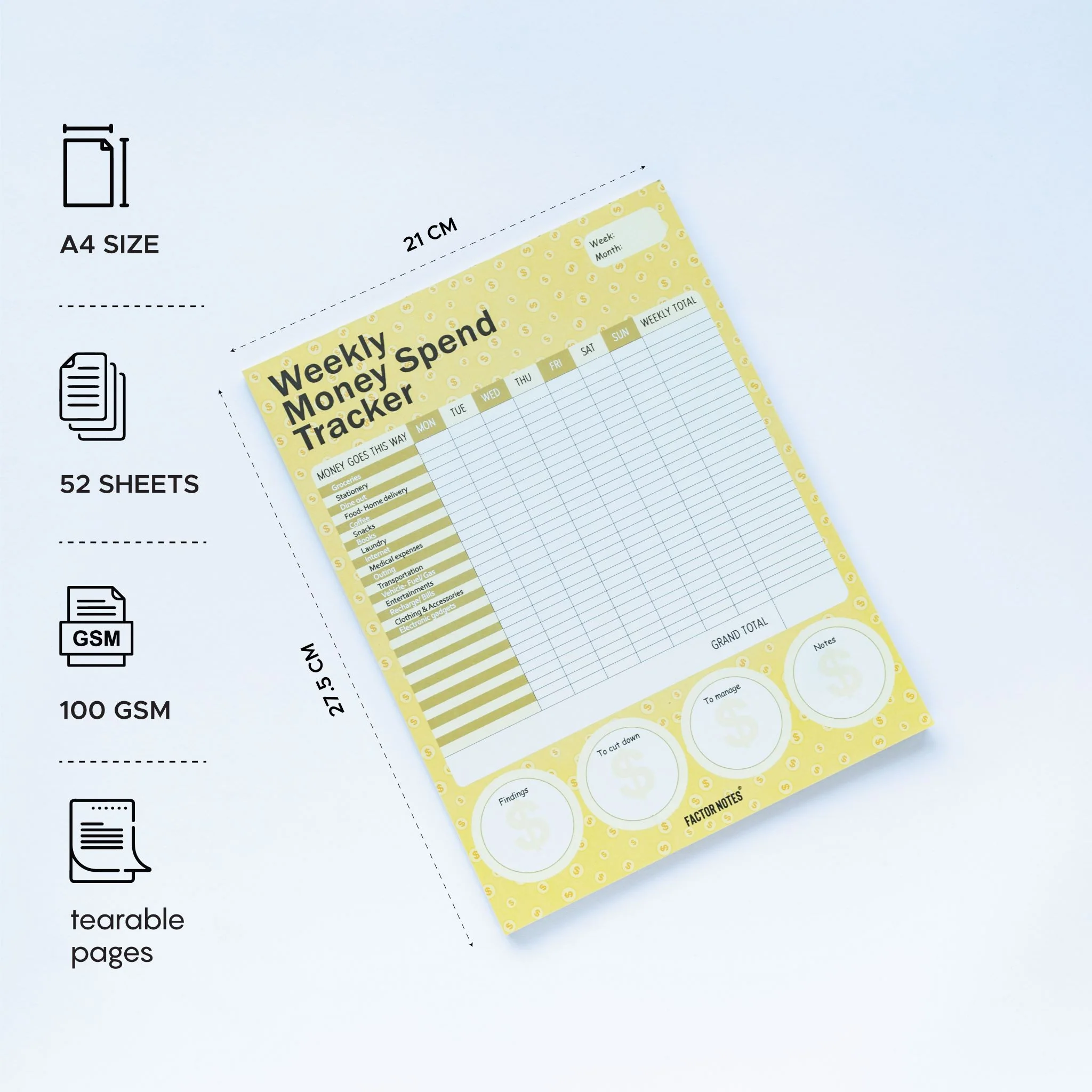 Weekly Money Spend Tracker - Image 3