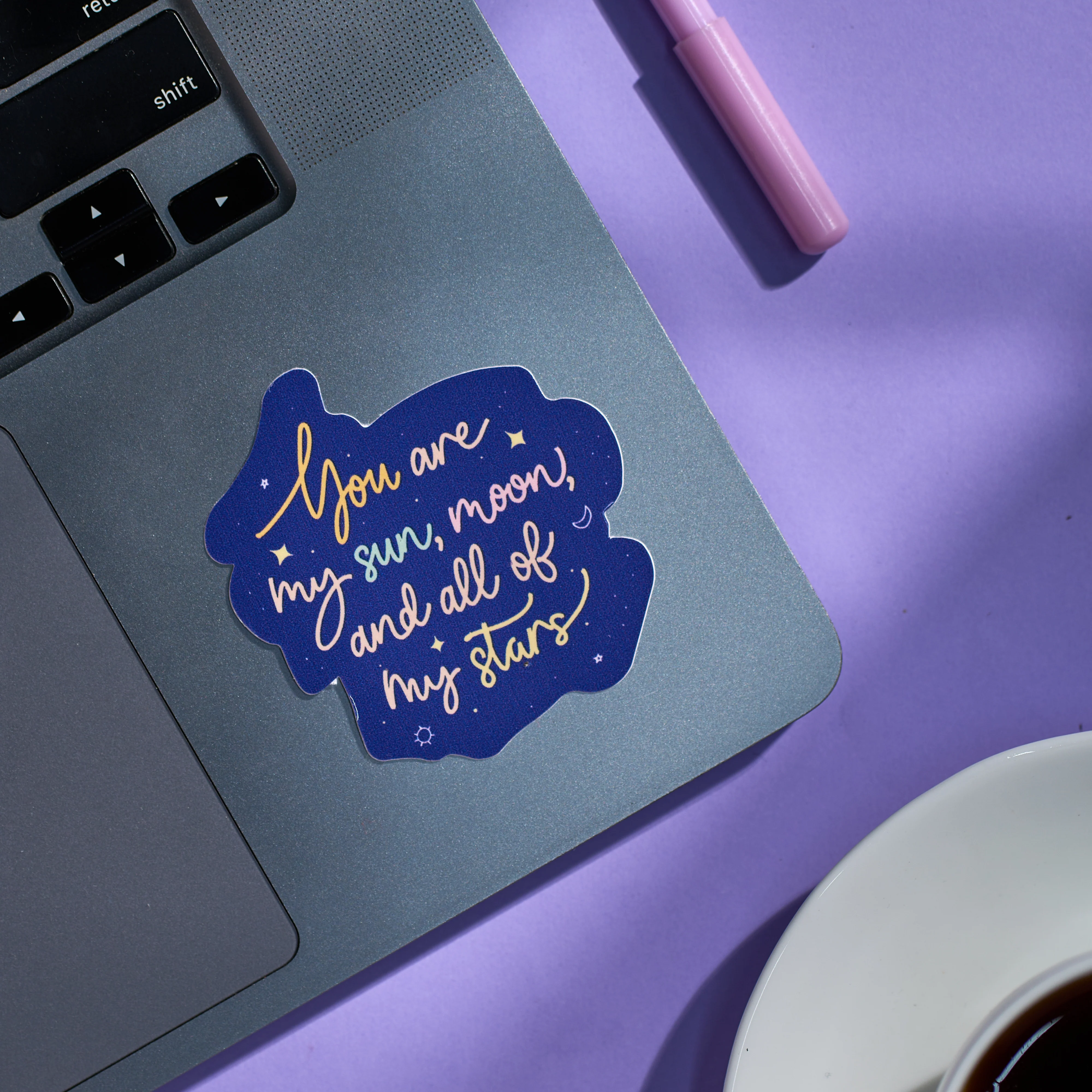 You Are My Sun - Laptop Sticker